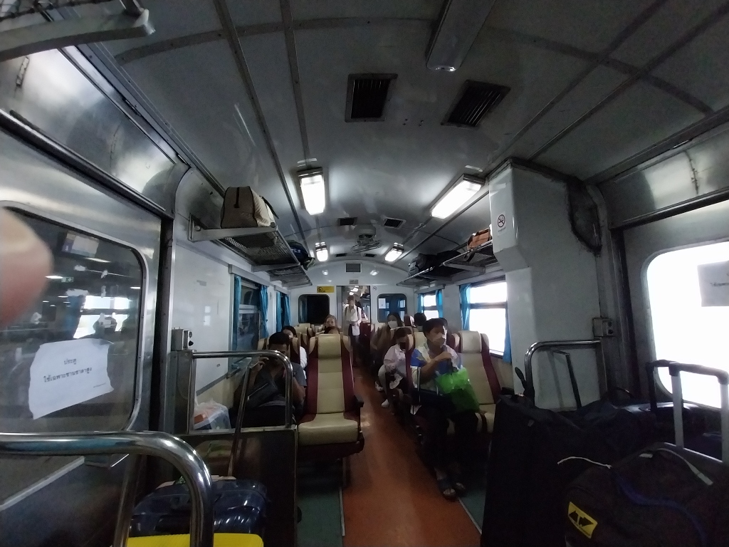 Bangkok to Surin and Ubon Ratchathani train
