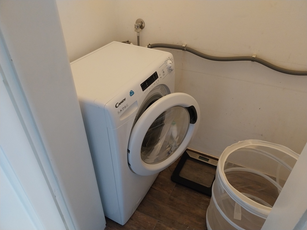 Washing Machine at our Maribor Airbnb apartment