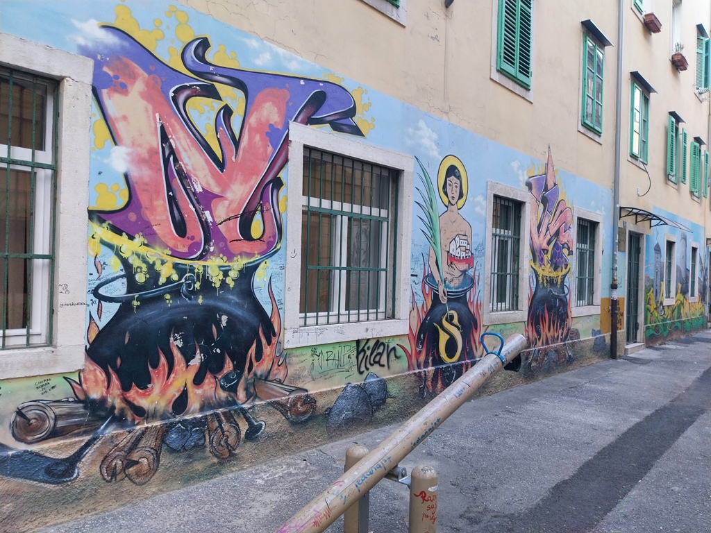 Street Art near Palach Club, Rijeka