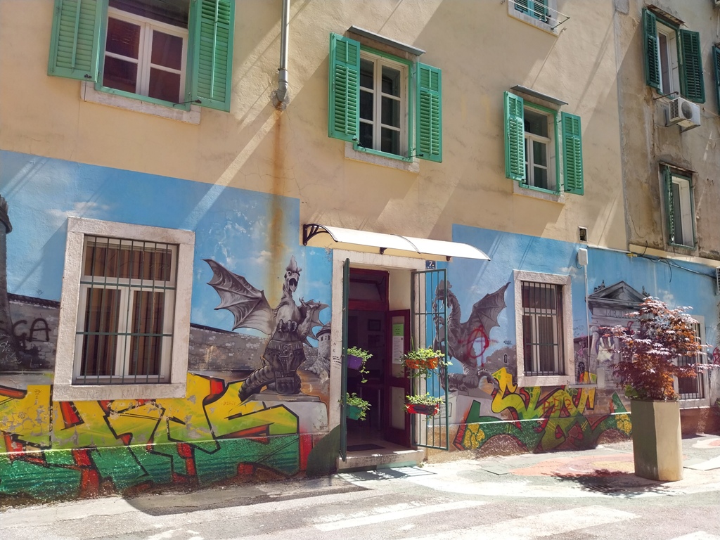 Palach Club Street Art, Rijeka