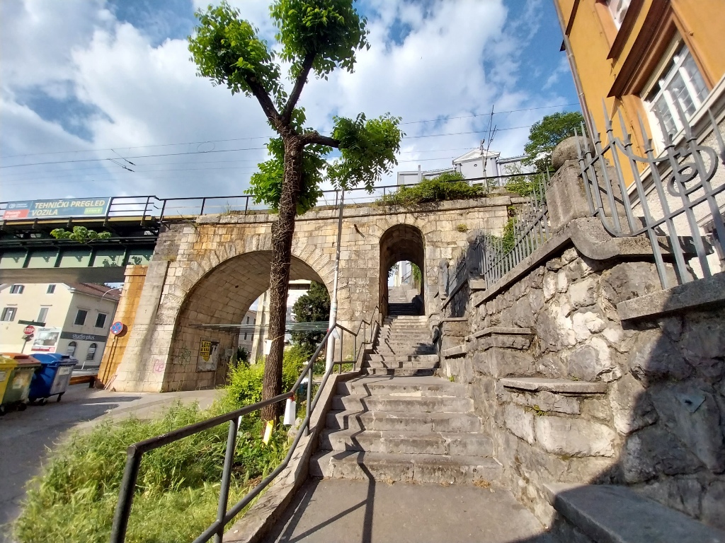Petar Kružić Stairway, Rijeka